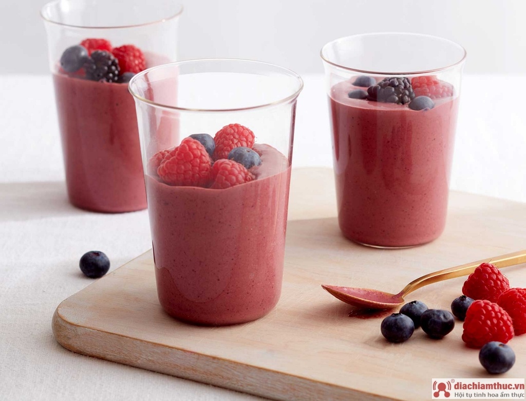 Smoothie mâm xôi 