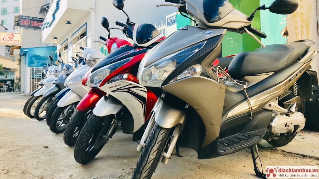 Thuê xe máy Moto A3 Go Đà Lạt