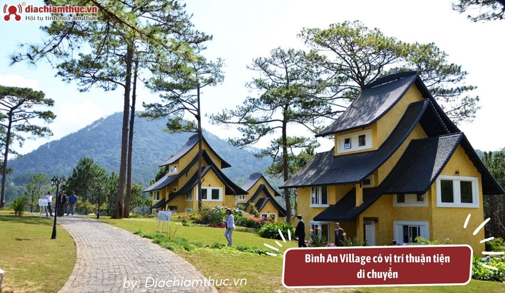 Binh An Village Dalat là resort đẹp ven khu vực hồ Tuyền Lâm