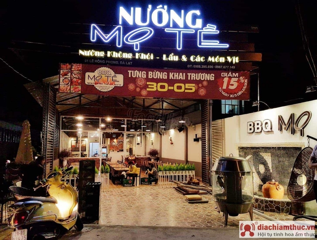 Mọ Tề BBQ - Quán lẩu & Nướng ngon Đà Lạt