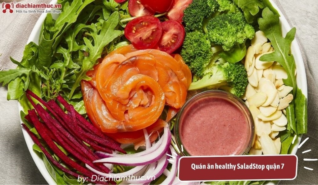 Quán ăn healthy SaladStop quận 7