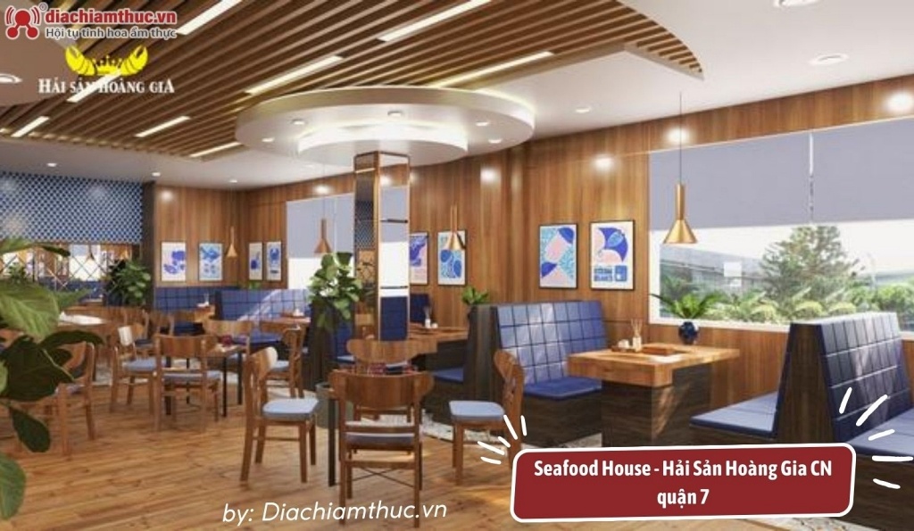 Quán hải sản Seafood House - Hải Sản Hoàng Gia CN quận 7