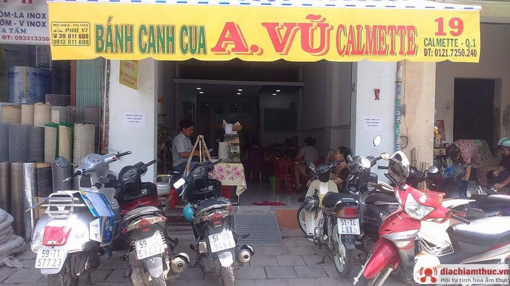 Quán Bánh canh cua Anh Vũ Sài Gòn