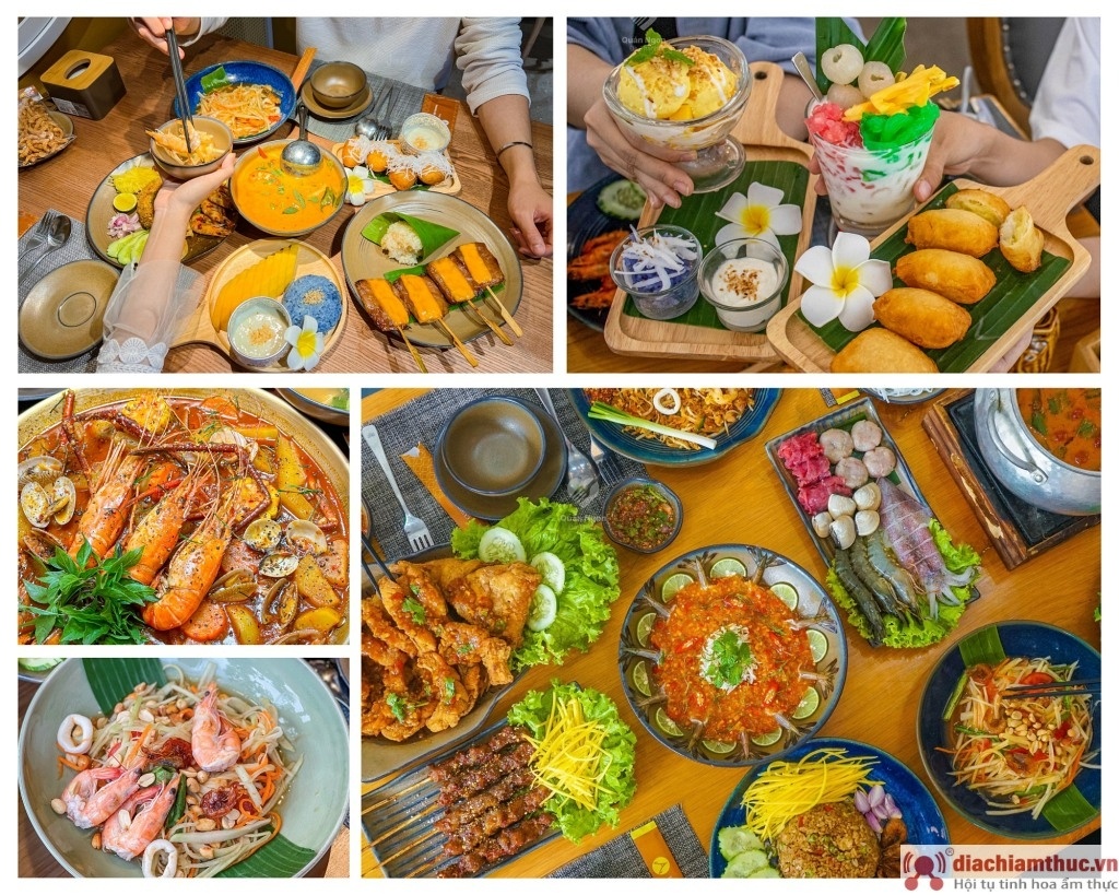 The Thai Cuisine với menu món Thái đa dạng, hấp dẫn